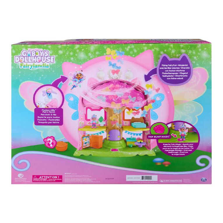 Gabby's Dollhouse Flutter Fairy Magic Dollhouse, , hi-res