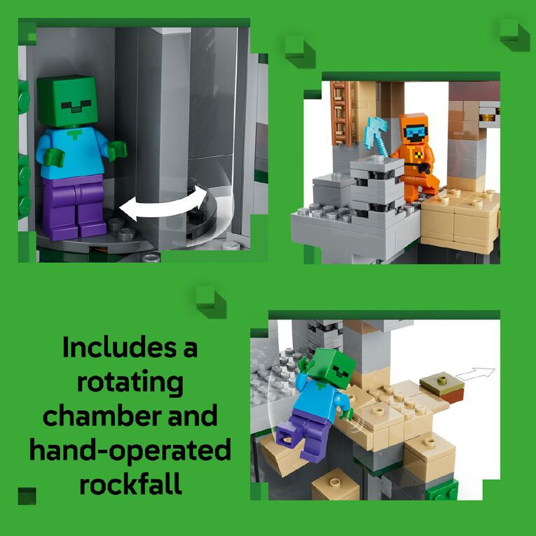 LEGO Minecraft Zombie Dungeon 21587, , hi-res
