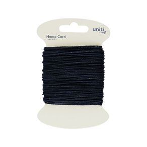Uniti Hemp Cord 13m Black