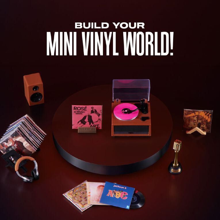 Zuru Mini Brands Vinyls Series 1 Playset Assorted, , hi-res