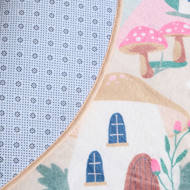 Living & Co Kids Rug Fairy Garden Multi-Coloured, , hi-res