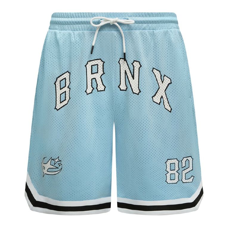Garage Men's Basketball Shorts, Blue Light, hi-res