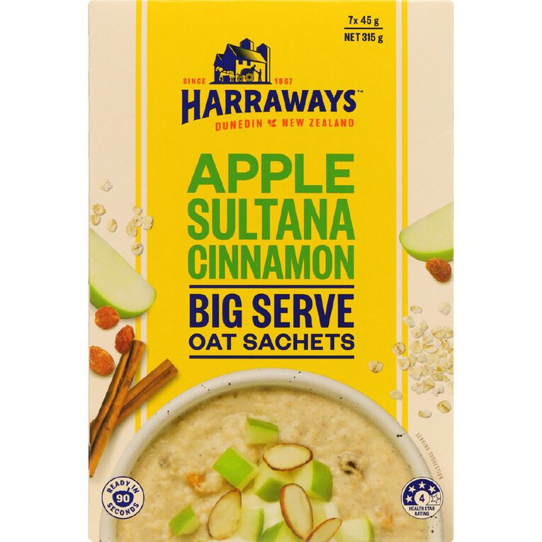Harraways Big Serve Apple Sultana Cinnamon 315g