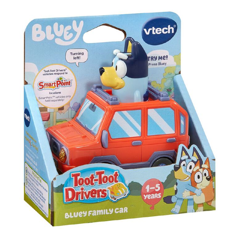 Vtech Bluey Toot Toot Drivers Vehicles, , hi-res