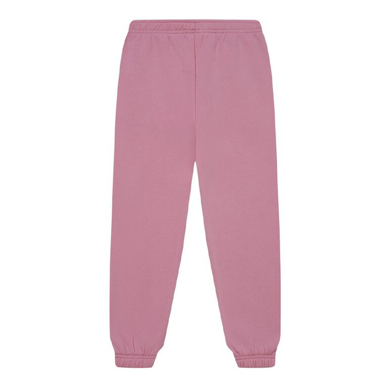 Young Original Plain Cuffed Trackpants, Pink Mid, hi-res