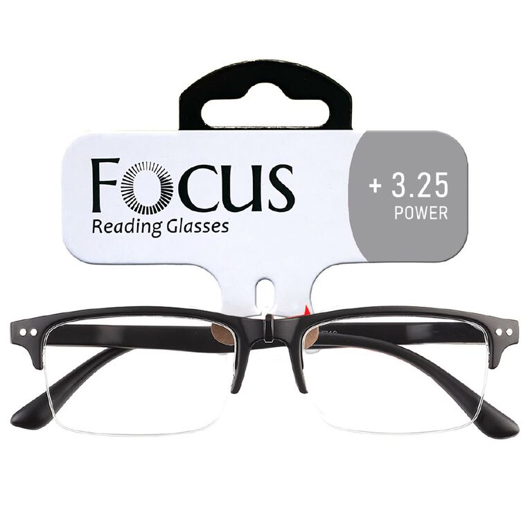 Focus Reading Glasses Half Eye +3.25, , hi-res