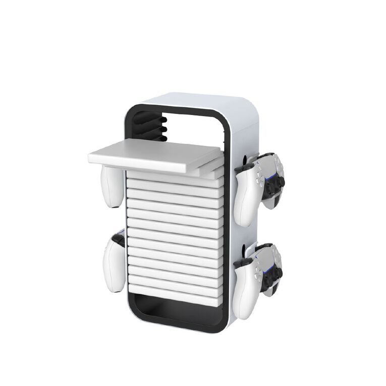 Playmax Games Tower Storage Black/White, , hi-res