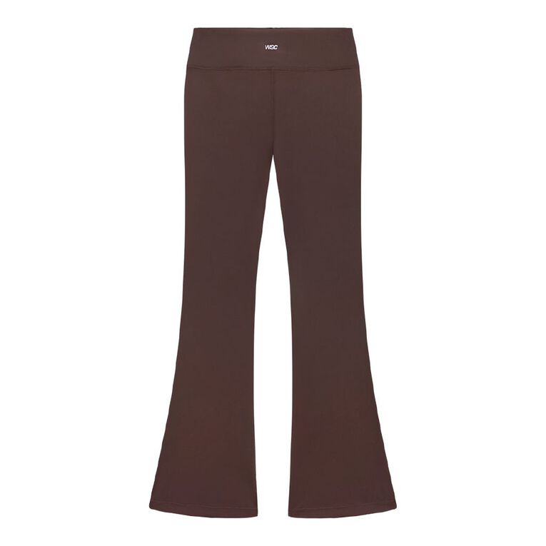 Young Original Weekend Social Club Flare Leggings, Brown Dark, hi-res