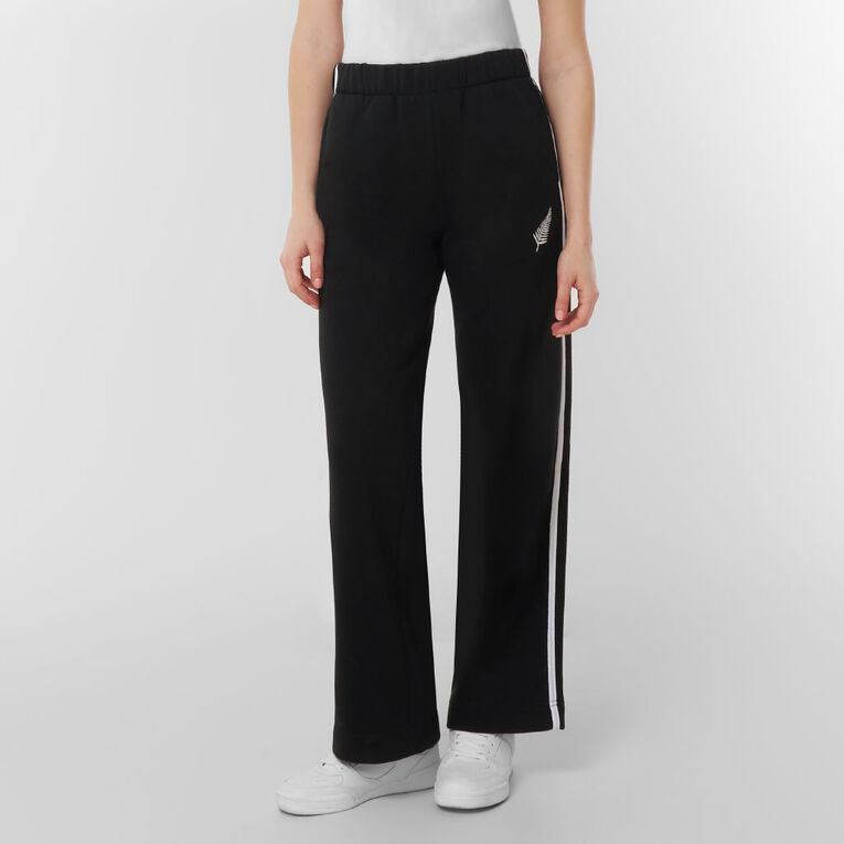 Active Intent Women's Supporter Trackpants, Black, hi-res