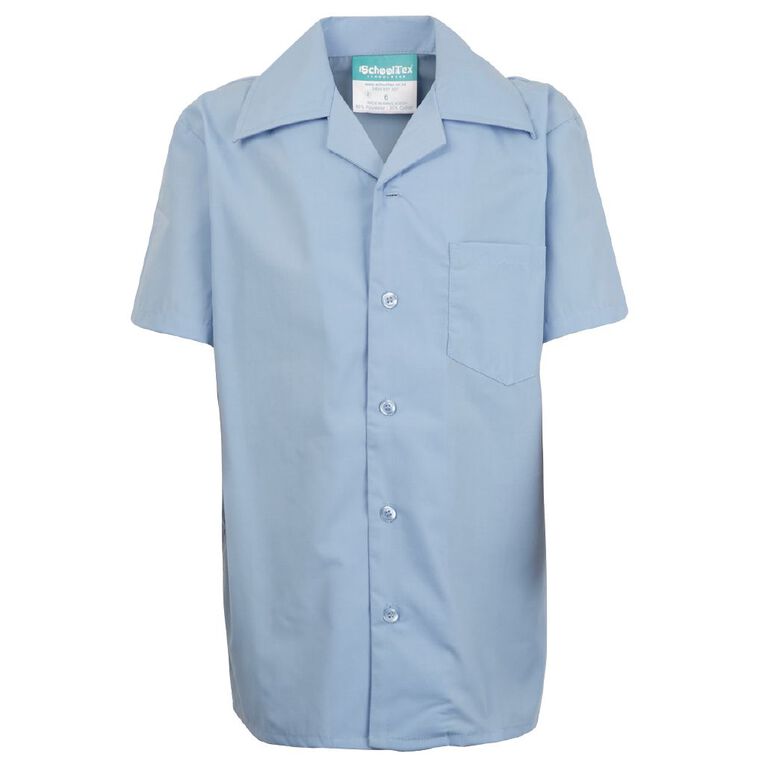 Schooltex Short Sleeve School Shirt, , hi-res