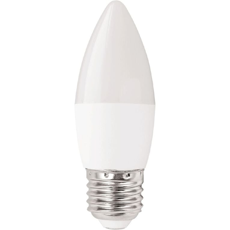 Edapt LED E27 Candle Light Bulb 5.5W Warm White 2 Pack White | The ...