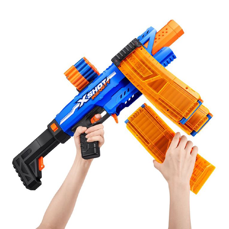 Zuru XShot Insanity Motorized Clip Mania - 200 Darts, , hi-res
