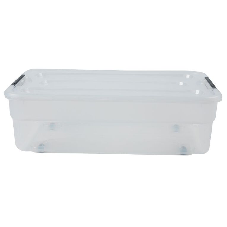 Sort It Modular Storage Organiser 30L Clear, , hi-res