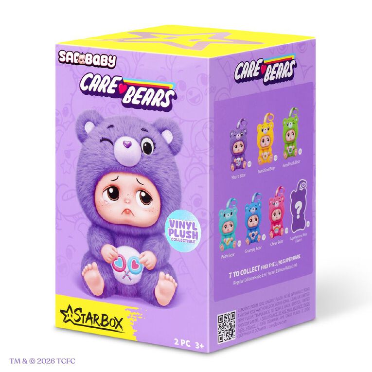 Zuru Care Bears Starbox Sad Baby Care Bears Blind Box Series 1 Assorted, , hi-res