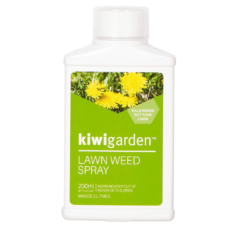 Kiwi Garden Lawn Weed Spray 200ml The Warehouse