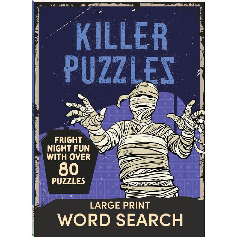 Killer Puzzles Word Search #3, , hi-res