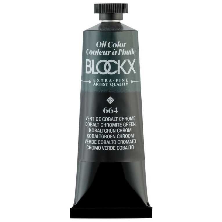 BLOCKX Oil Tube 35ml S6 664 Cobalt Chromite Green, , hi-res