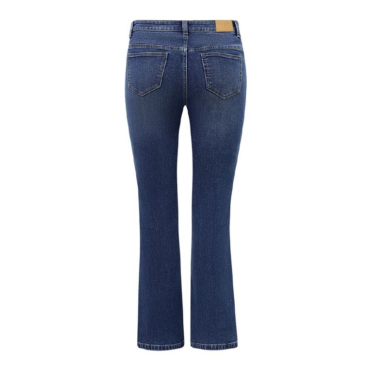 H&H Women's Mid Rise Bootcut NEW, Denim Mid, hi-res
