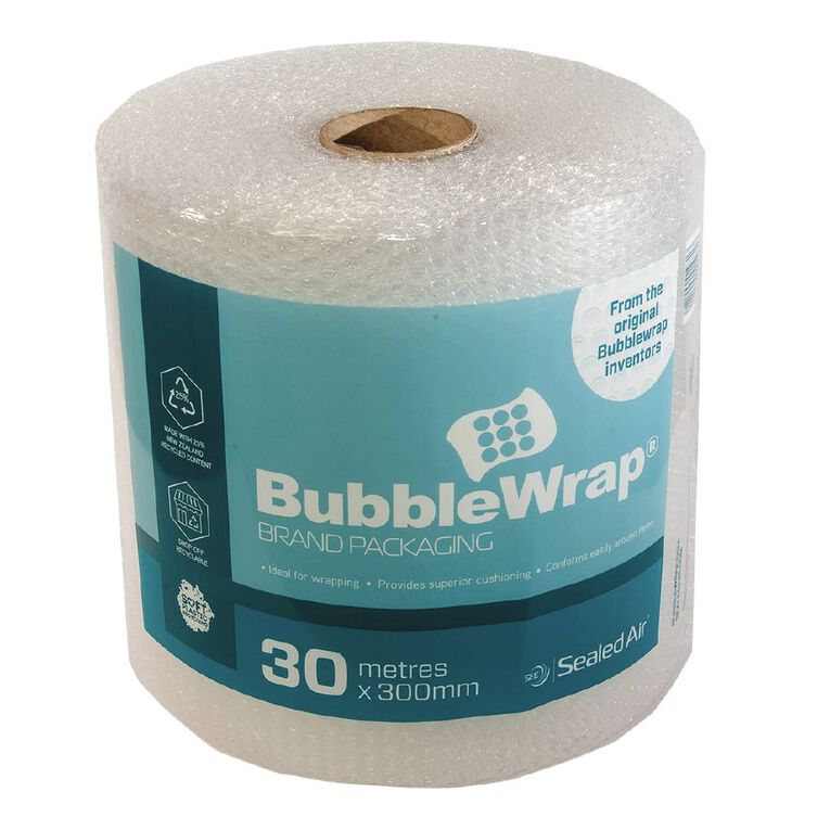 Sealed Air Recycled Roll Bubble Wrap 300mm x 30m, , hi-res