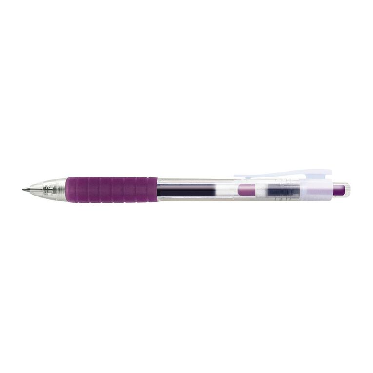 Faber-Castell Fast 0.7mm Rollerball Gel Pen Purple, , hi-res