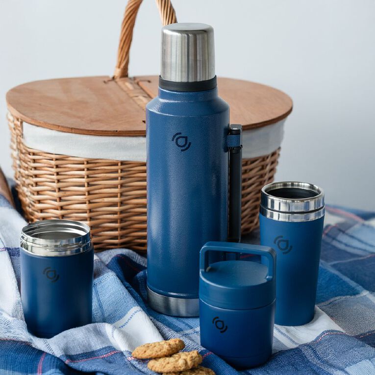 Seymours Versa Insulated Flask Black, , hi-res