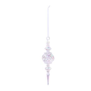 Wonderland Long Tapered Christmas Tree Decoration 16cm Assorted