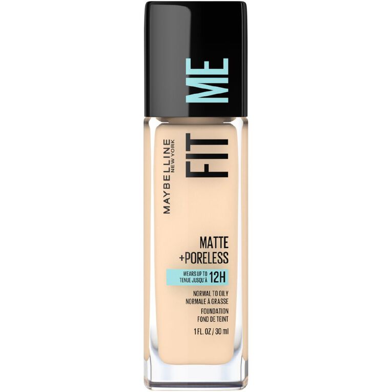 Maybelline Fit Me Matte Poreless Foundation 118 Light Beige, , hi-res