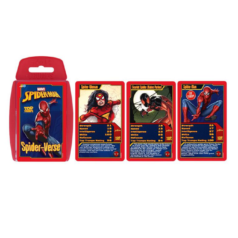 Top Trumps Spider-Man Spiderverse, , hi-res