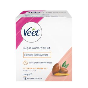 Veet Argan Oil Hair Removal Warm Wax 360g