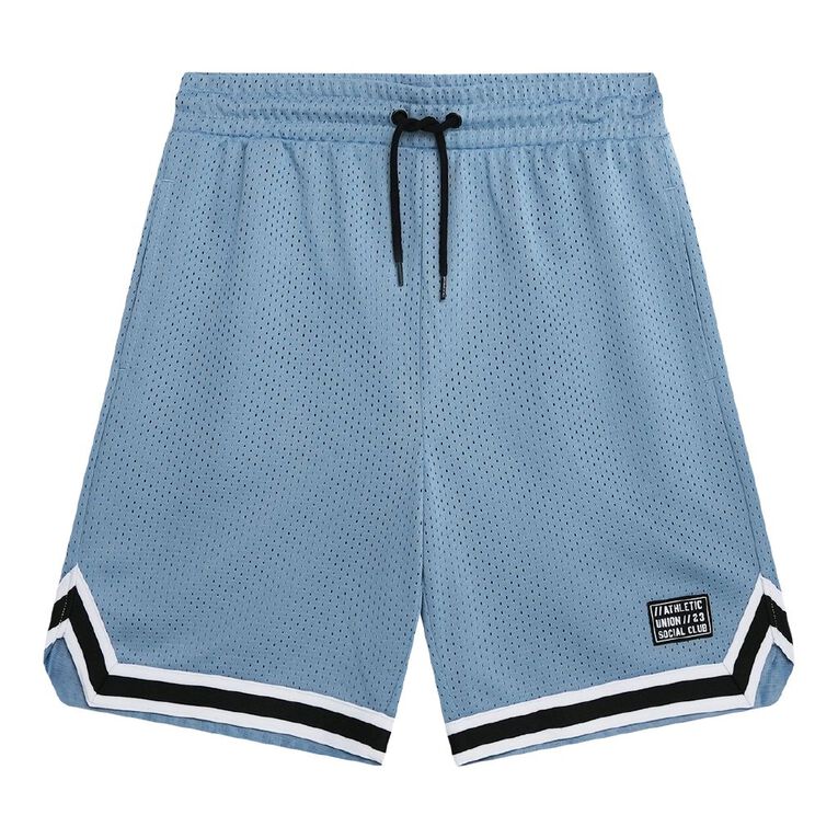 Young Original Basketball Shorts, Blue Mid, hi-res