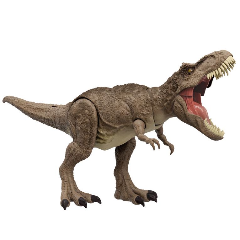 Jurassic World All Out Attack Feature T-Rex, , hi-res