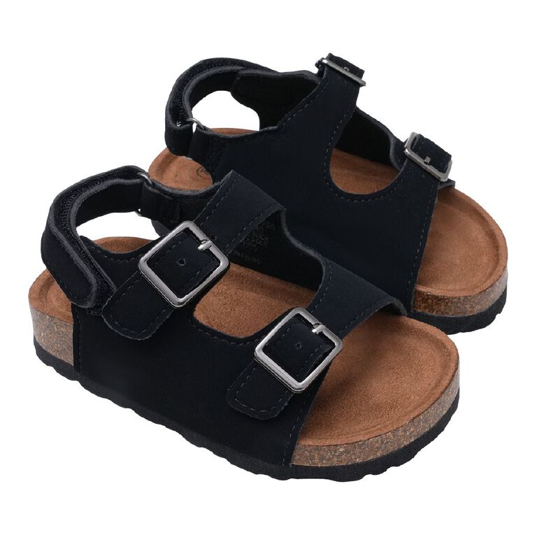 Young Original Junior Kids' Raffy Sandals, Black, hi-res