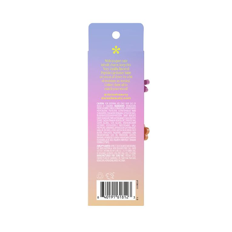 Daise Peptide Lip Butter Balm Very Vanilla 15ml, , hi-res