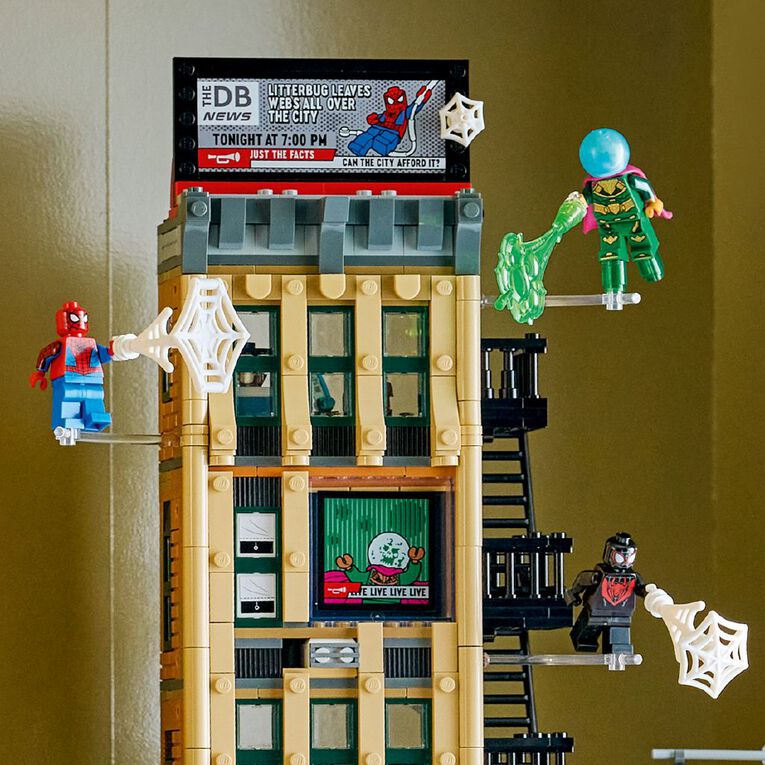 LEGO Marvel Super Heroes Spider Man vs Mysterio The Daily Bugle 76342, , hi-res