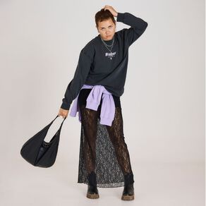 BRDRLESS Long Sleeve Boyfriend Graphic Tee