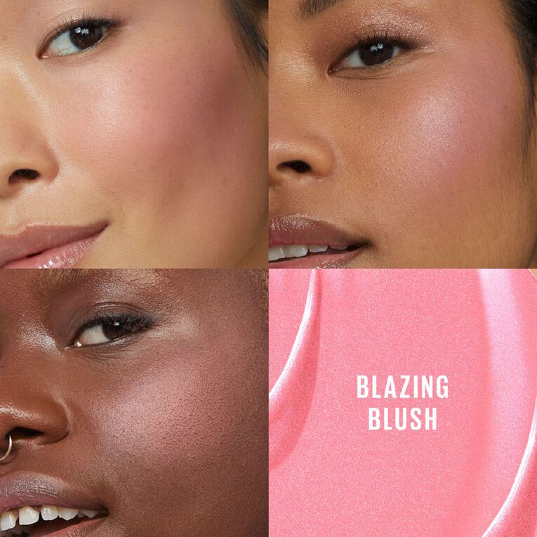 Maybelline Sunkisser Multi-use Liquid Blush Blazing Blush 4.7ml, , hi-res