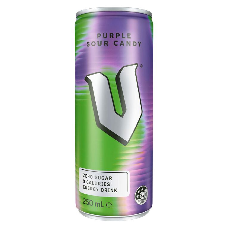 V Purple Sour Candy Can 250ml, , hi-res