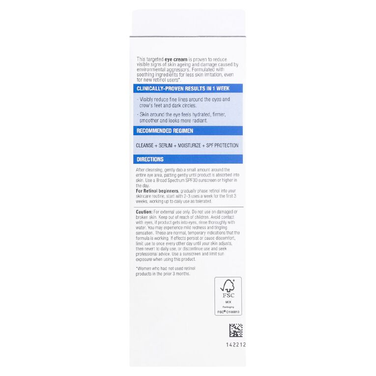 Neutrogena Visible Repair Eye Cream 15g, , hi-res