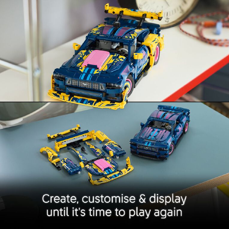 LEGO Technic Custom Garage Ford Mustang GT Car 42236, , hi-res