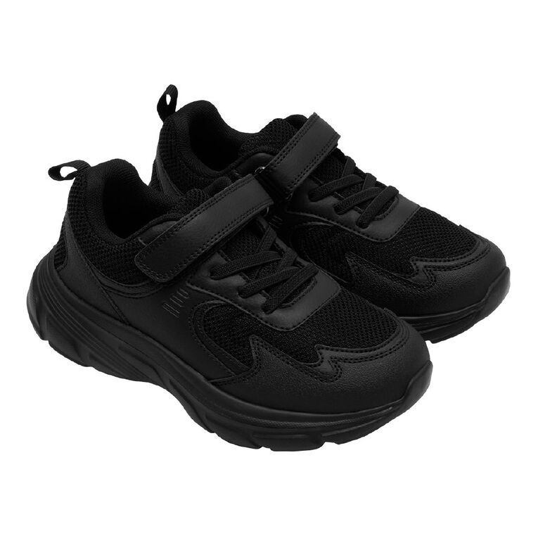 Young Original Junior Kids' Toby Trainers, Black, hi-res