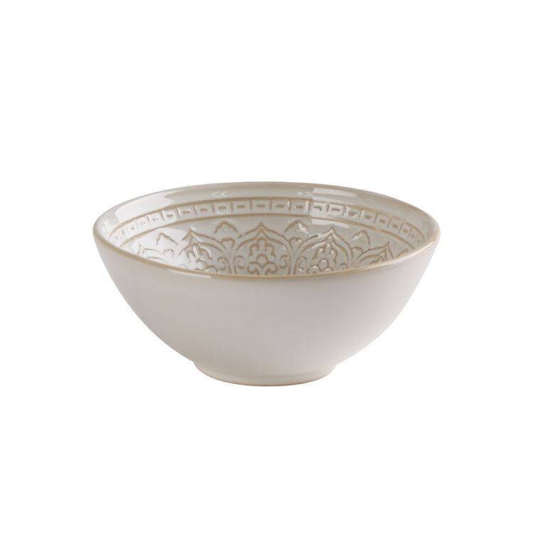 Living & Co Tangiers Bowl Ivory, , hi-res