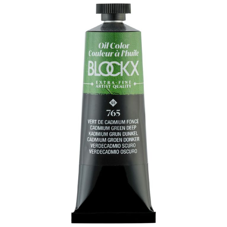 BLOCKX Oil Tube 35ml S5 765 Cadmium Deep Green, , hi-res