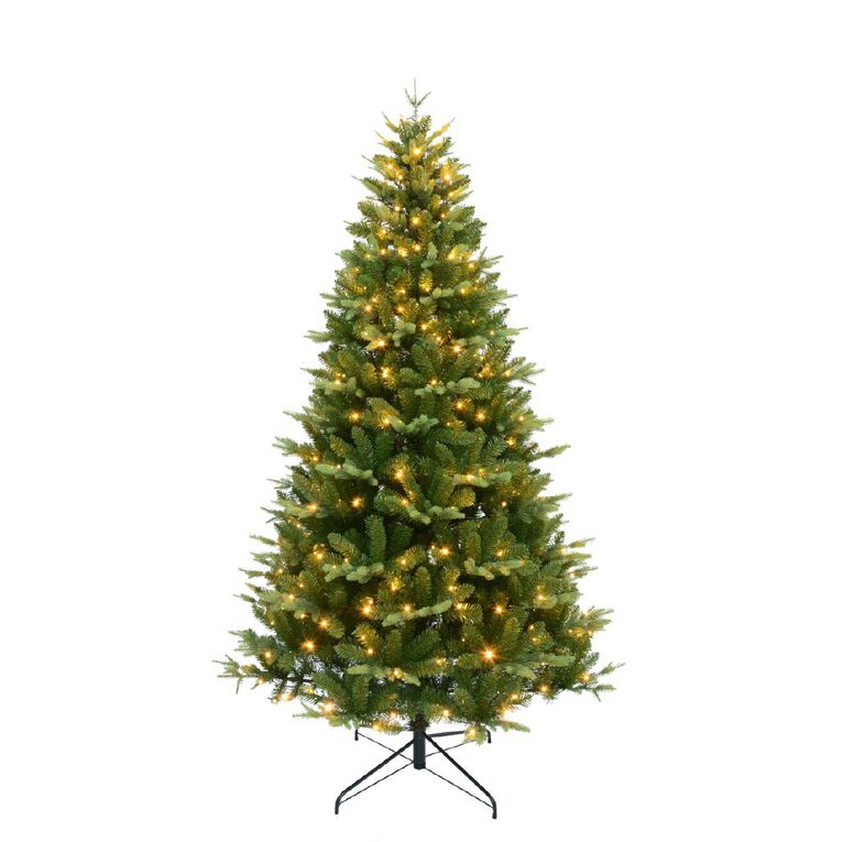 Wonderland Tongariro Pre Lit Christmas Tree 1610 Tips 300 LED - J 2.1m, , hi-res