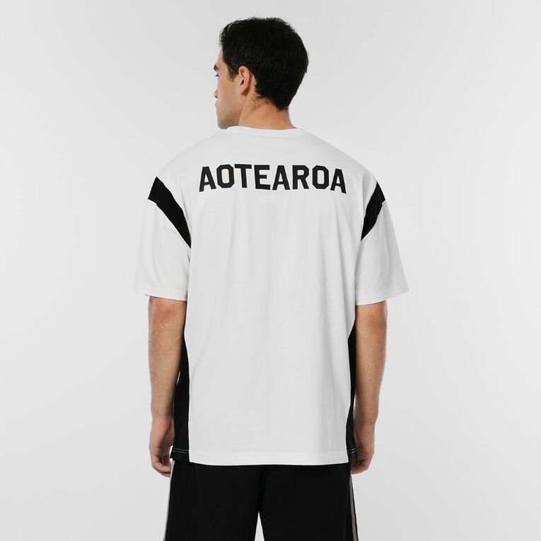 Active Intent Supporter Spliced Tee, White, hi-res
