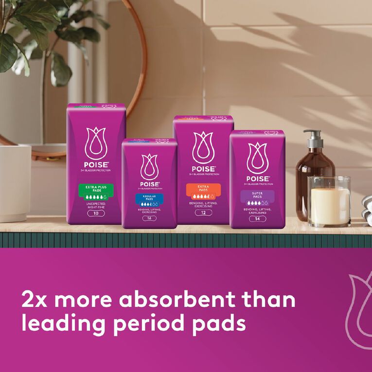 Poise Adult Care Pad Extra Bulk, , hi-res
