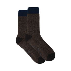 Underworks Men's Heat Bods Brushed Crew Socks 1 Pack