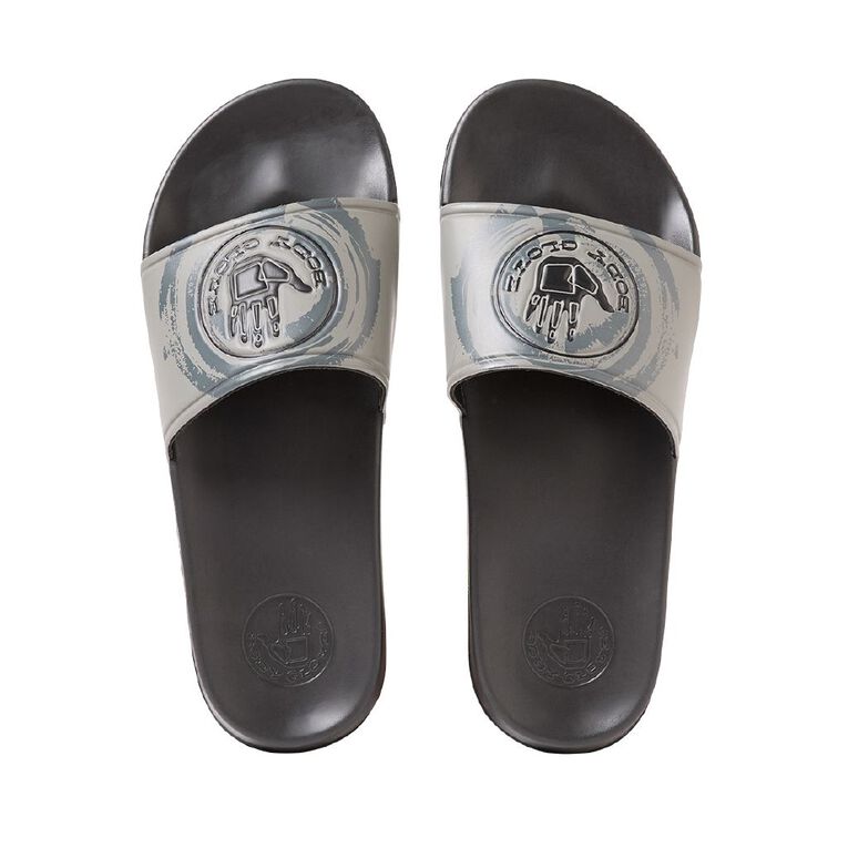 Body Glove Men's Slides, Grey, hi-res