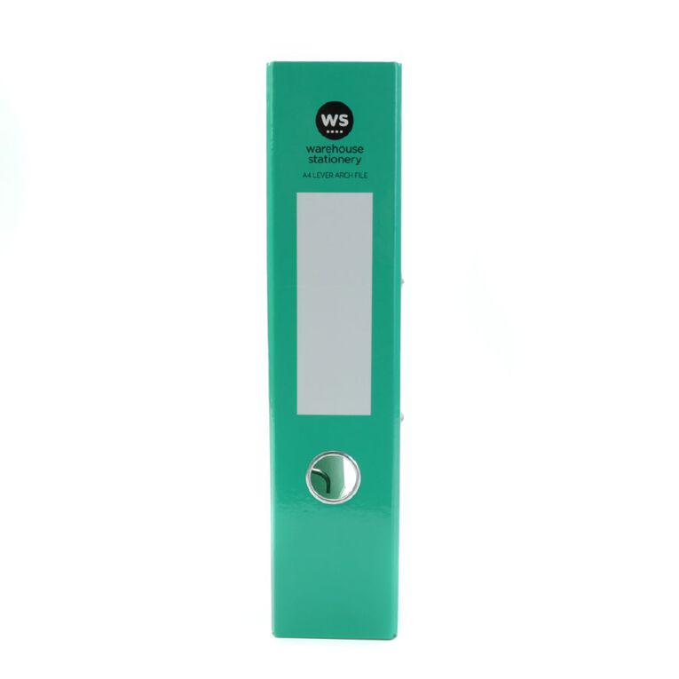 WS WS Colour Pop Lever Arch File A4 Green, , hi-res