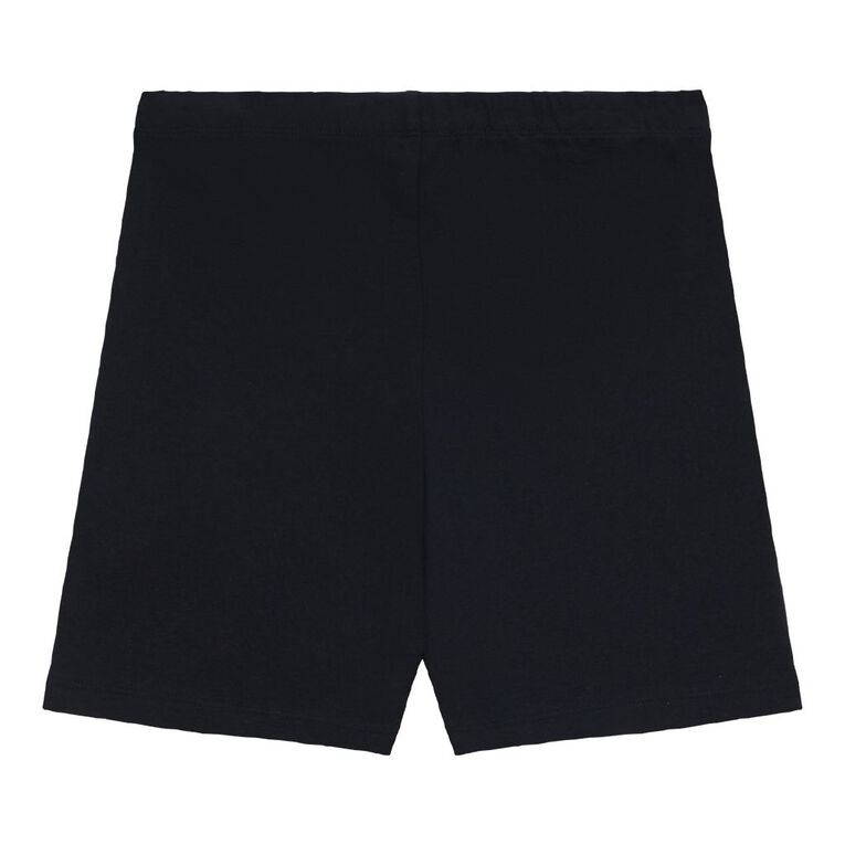 Young Original Plain Bike Shorts, Black, hi-res