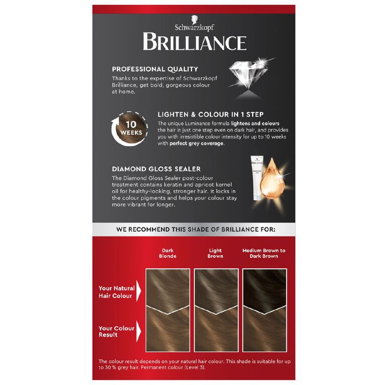 Schwarzkopf Brilliance Luminance L75 Brown Sugar Brown, , hi-res